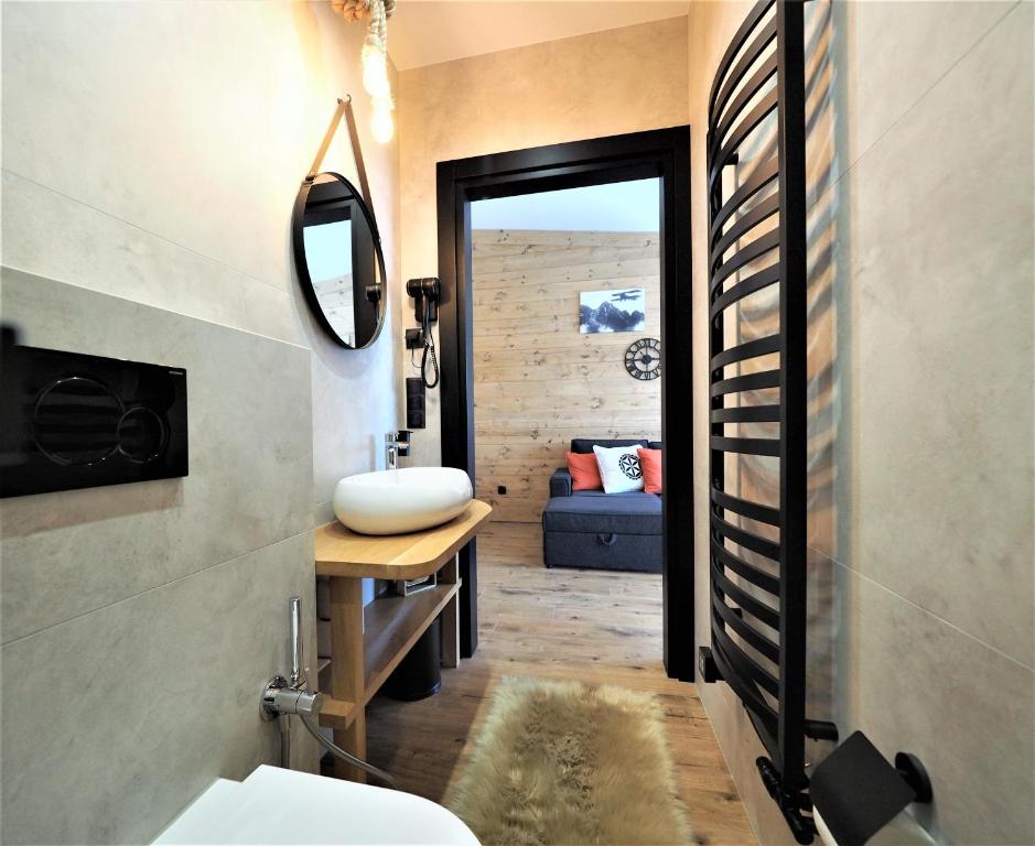 Posteľ alebo postele v izbe v ubytovaní VIP Apartamenty ROYAL SPA