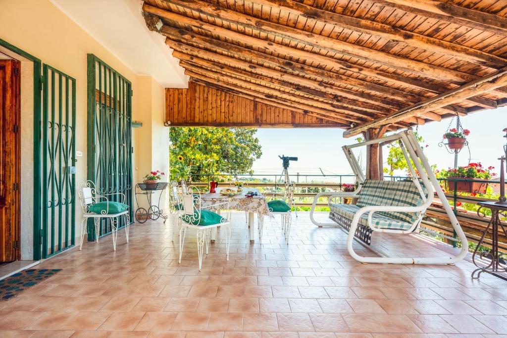 Balkón alebo terasa v ubytovaní Casa Clò