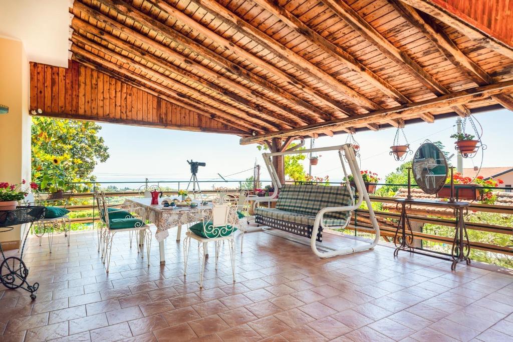 Balkón alebo terasa v ubytovaní Casa Clò