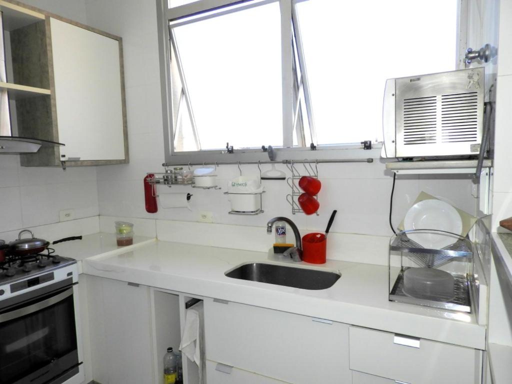  Apartamento Guarujá Pitangueiras 80m Da Praia