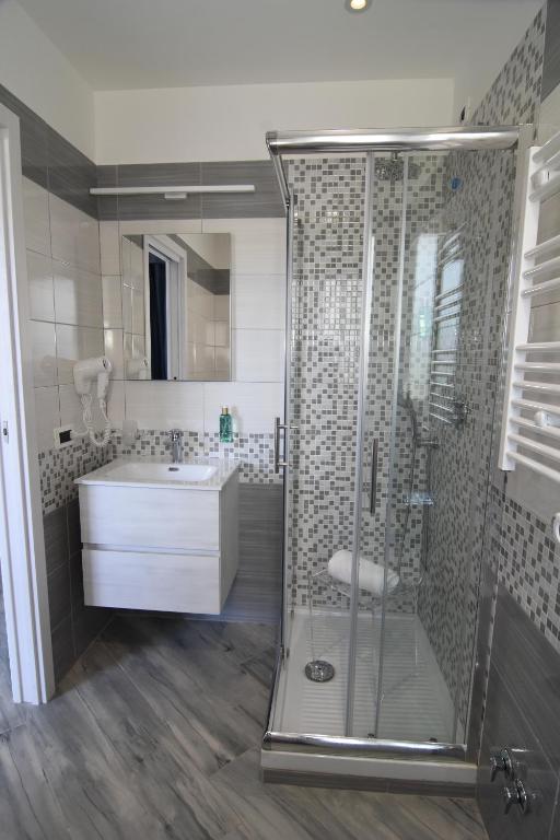 Kúpeľňa v ubytovaní Hotel Calypso