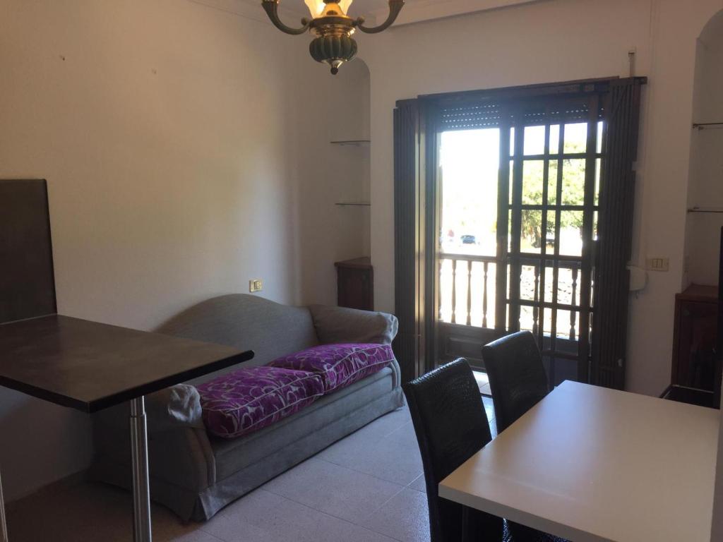 Posezení v ubytování Guajara loft-balcon