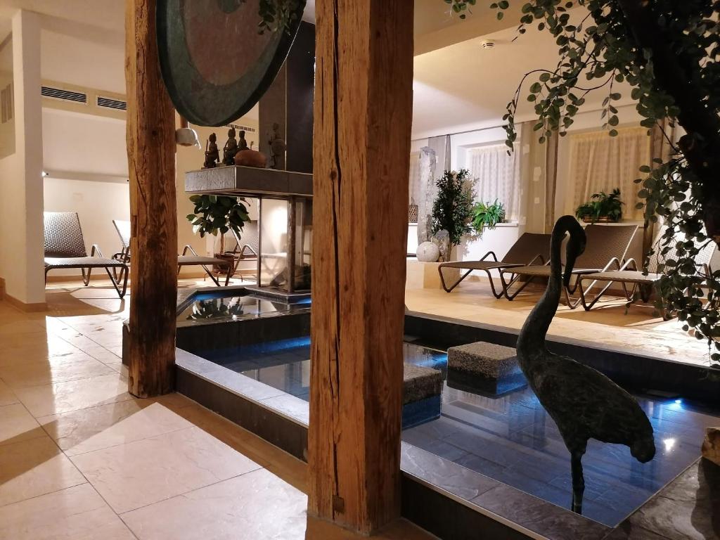 Posezení v ubytování Adler Hotel-Pension