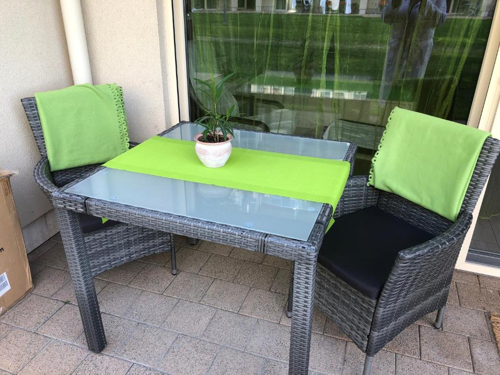Posezení v ubytování Velence Spa Apartman