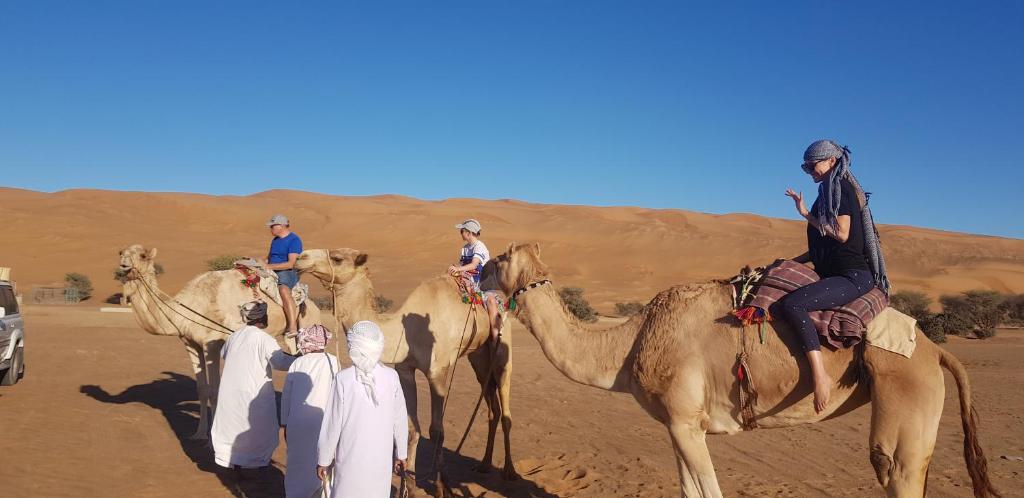 Hosté ubytování AL hawiyah camp
