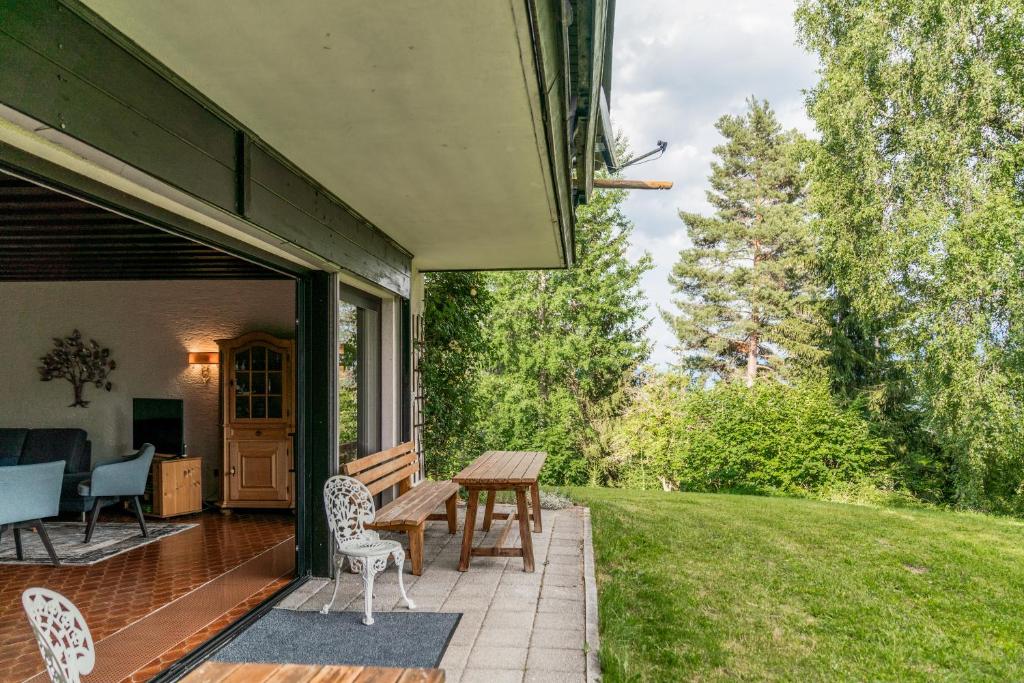 Zahrada ubytování Landhaus Blaubeerhügel