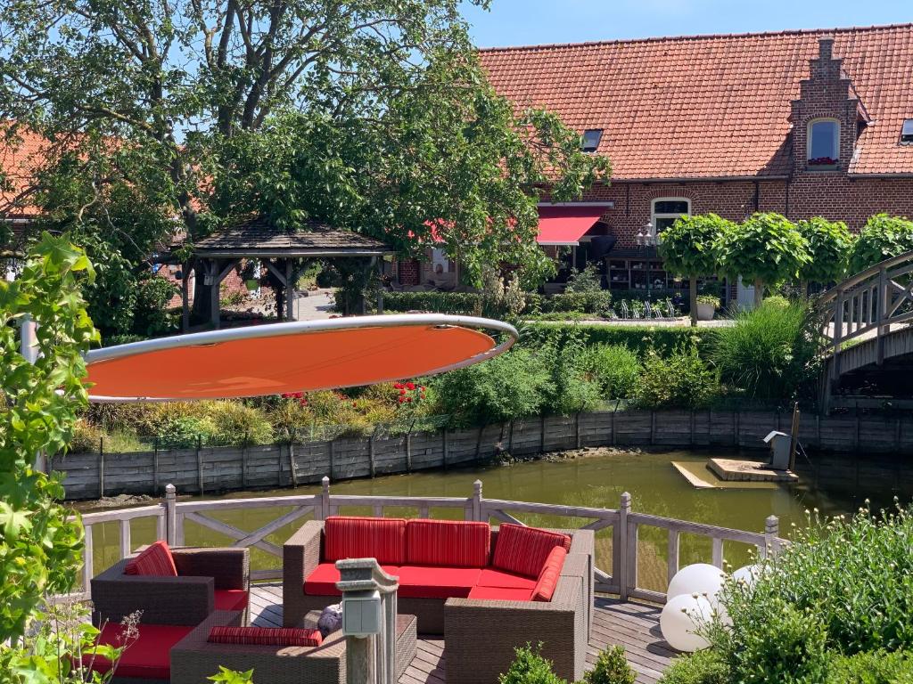 Zahrada ubytování B&B De Rentmeesterhoeve