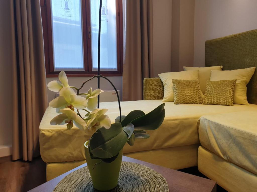 Posezení v ubytování Hotel and Wellness Patriarca