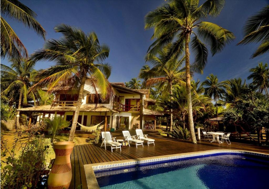  Casa Pimenta- Maraú Casa pé na areia