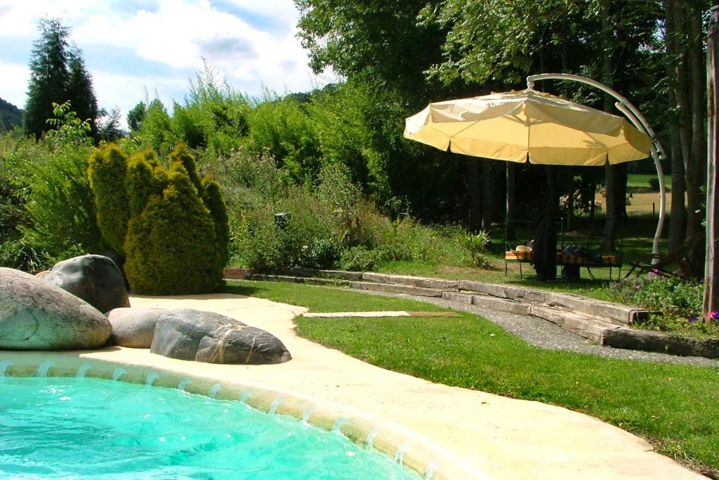 Zahrada ubytování Domaine Véga