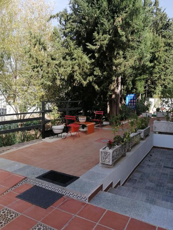 Zahrada ubytování Urb Rivera guadiaro 6 Casa Marta