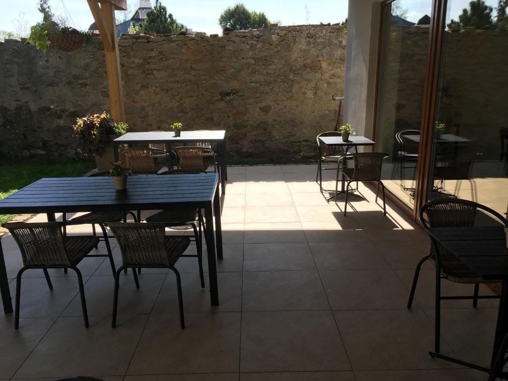 Balkón nebo terasa v ubytování Villa Liduška s kavárnou