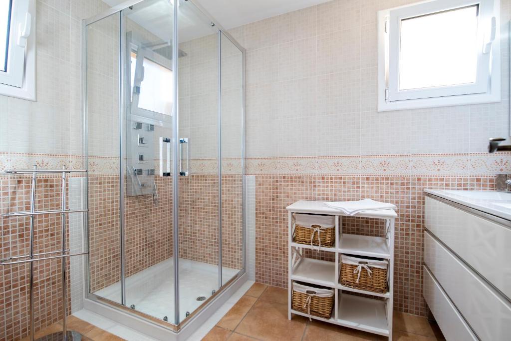 Koupelna v ubytování Villa Annalisa