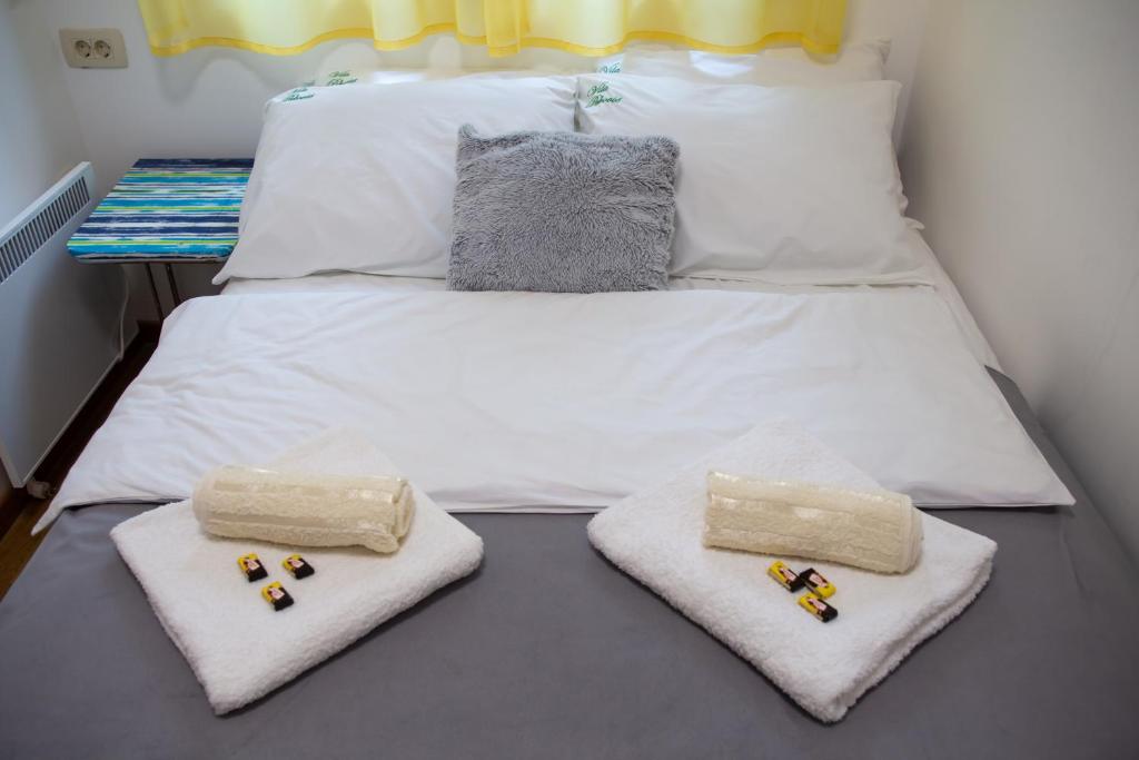 Postel nebo postele na pokoji v ubytování Vila Pekovic green-Apartman PAMA