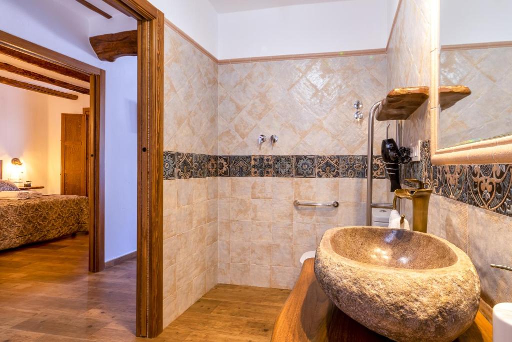 Kúpeľňa v ubytovaní Apartamentos Entre Senderos