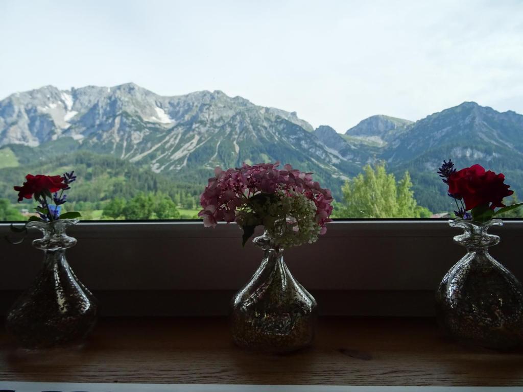Nespecifikovaný výhled na hory nebo výhled na hory při pohledu z bed and breakfast