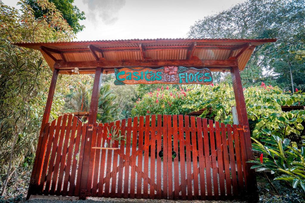 Zahrada ubytování Casitas Las Flores