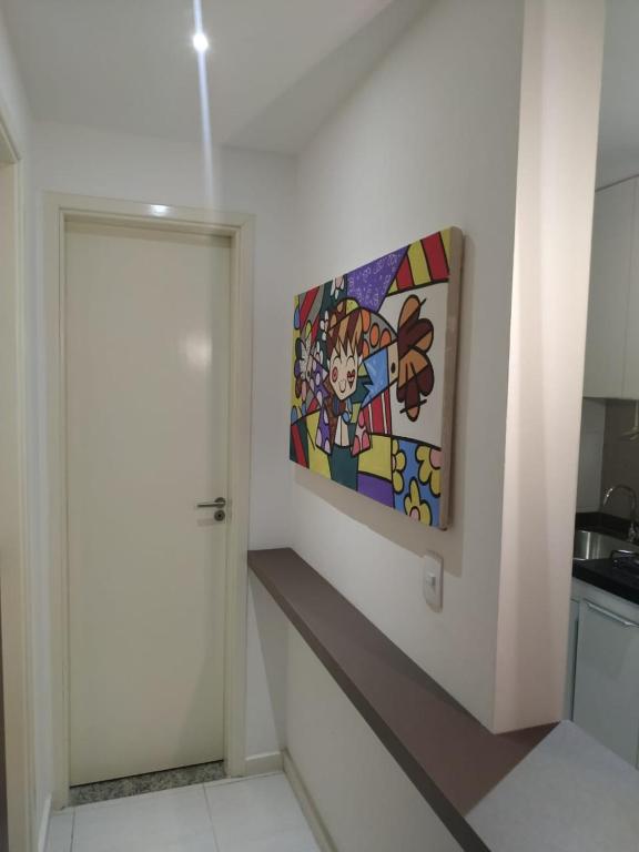  Flat Terreo Muro Alto Condomínio Clube com Sala Reversível para segundo quarto
