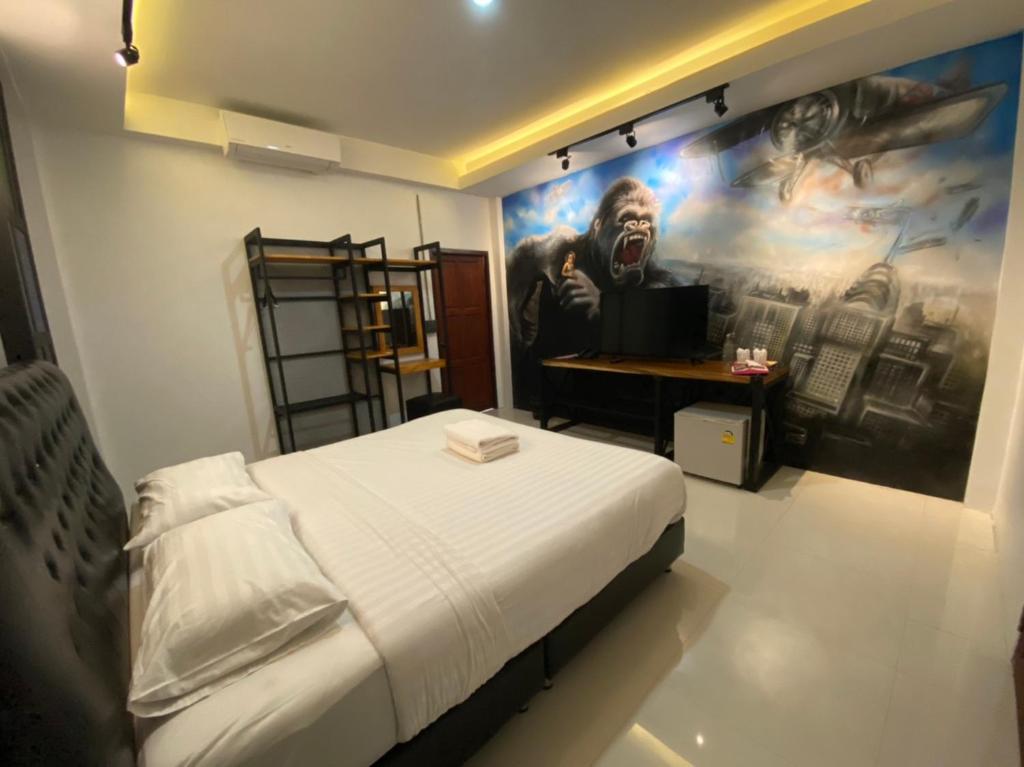 น่านลอฟท์รูมแอร์พอร์ต - Chambre Double De Luxe