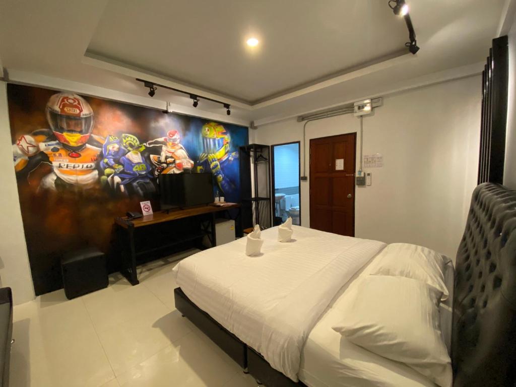 น่านลอฟท์รูมแอร์พอร์ต - Chambre De Luxe Queen