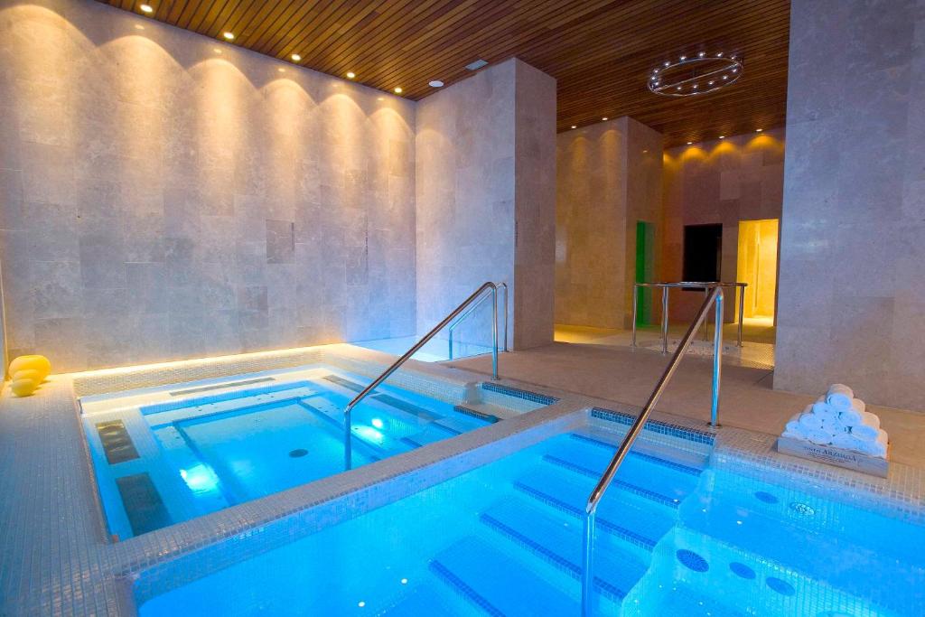 Bazén v ubytování Hotel & Spa Arzuaga nebo v jeho okolí