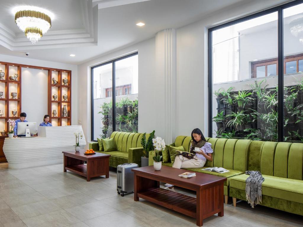 Posezení v ubytování Homewood Hotel By Seuya Hotel