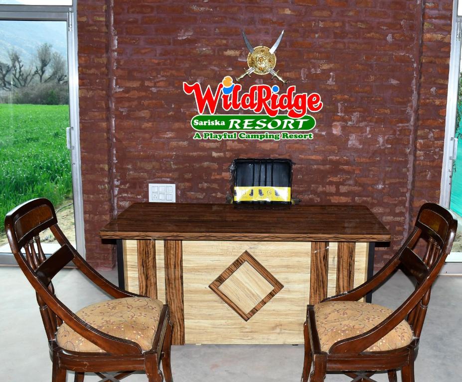 Certifikát, hodnocení, plakát nebo jiný dokument vystavený v ubytování WILD RIDGE SARISKA RESORT