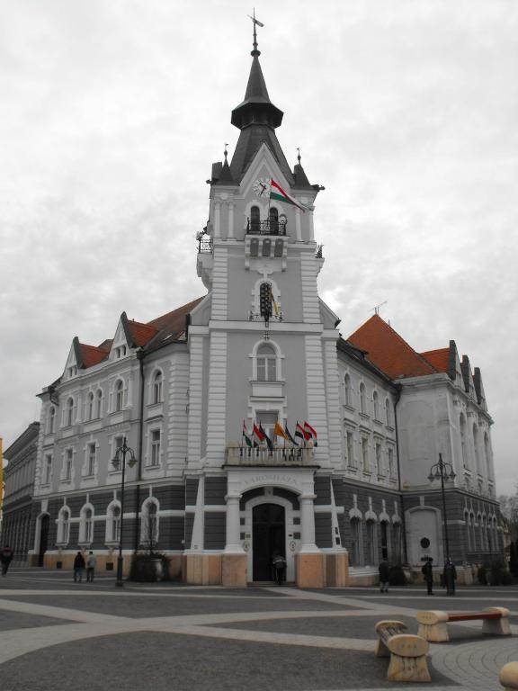Budynek, w którym mieści się apartament