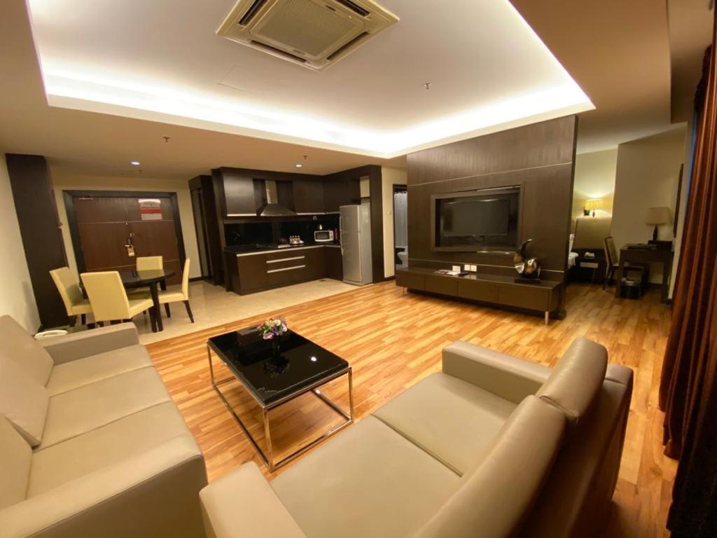 Posezení v ubytování Grand Paragon Hotel Johor Bahru