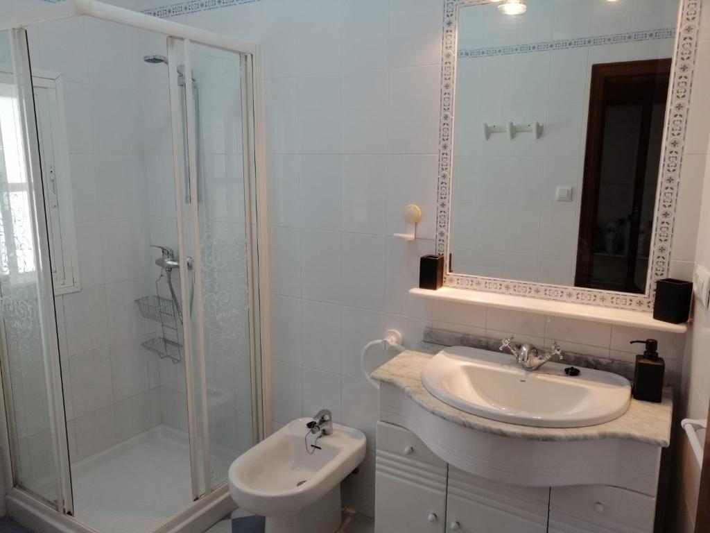 Kúpeľňa v ubytovaní Casa Algarabía