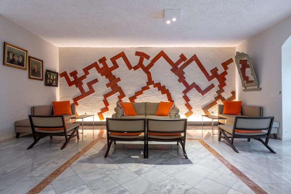 Posezení v ubytování Skala Hotel