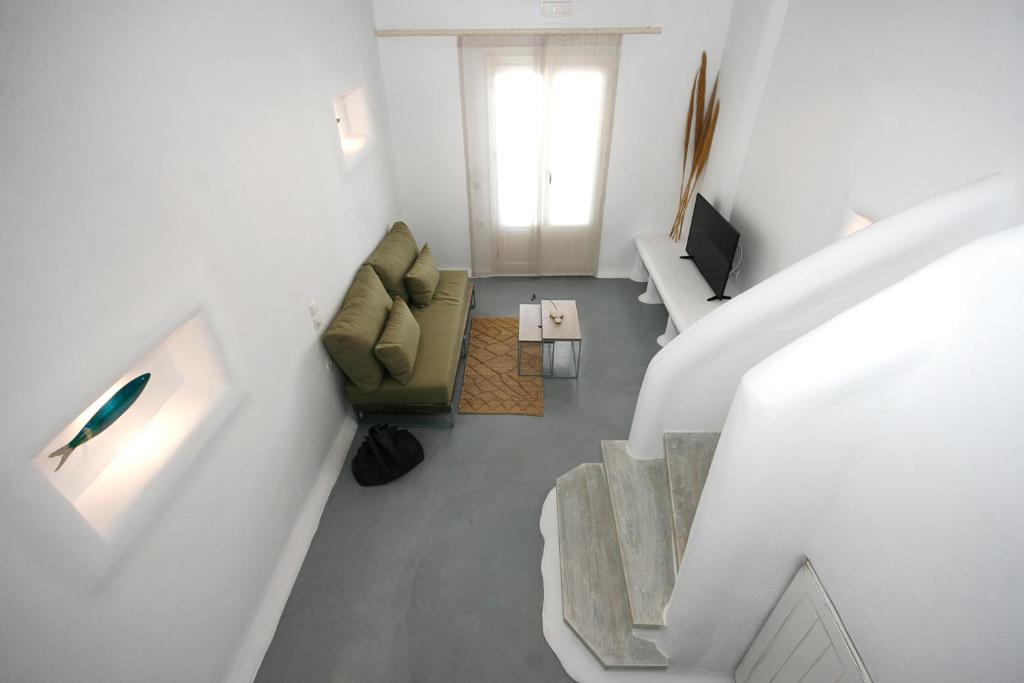 TV a/nebo společenská místnost v ubytování 5 Traditional Suites
