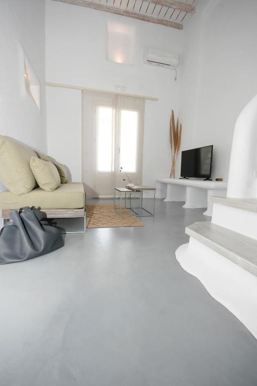 TV a/nebo společenská místnost v ubytování 5 Traditional Suites