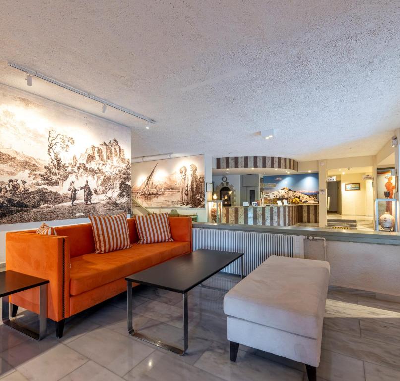 Posezení v ubytování Skala Hotel