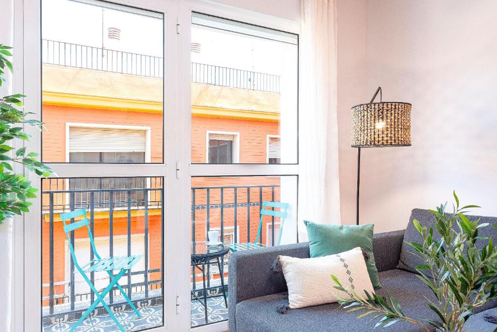 Balkón alebo terasa v ubytovaní Genteel Home Santa Marta