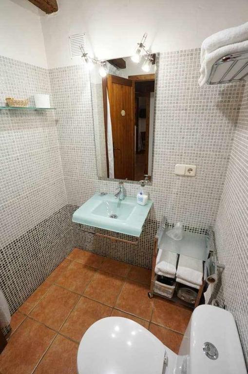 Kúpeľňa v ubytovaní Casa rural con mucho encanto en un entorno mágico