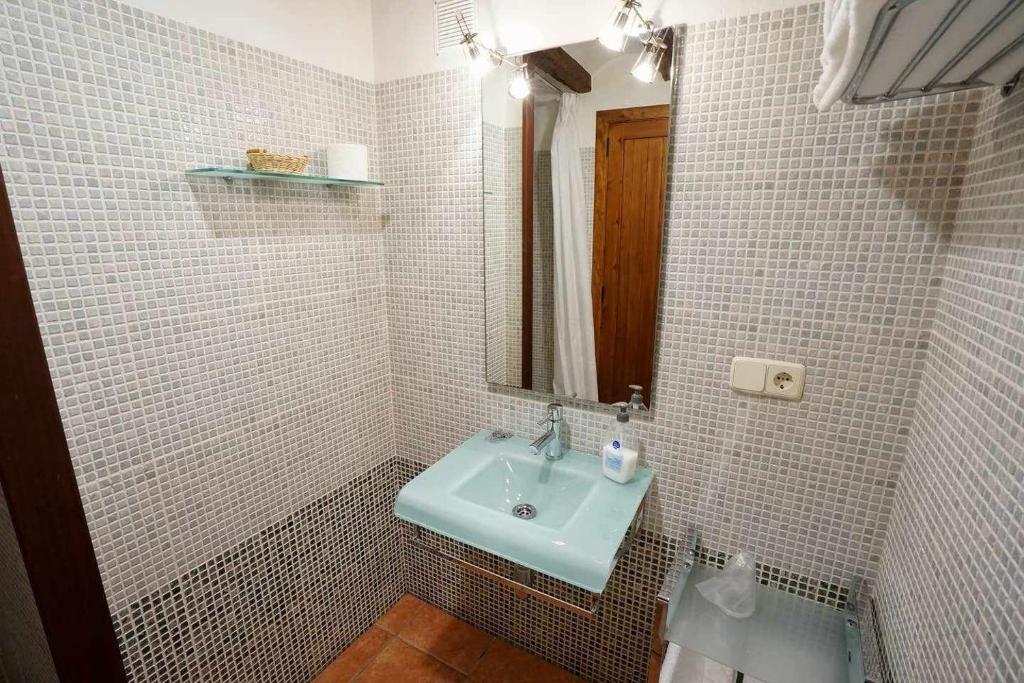 Kúpeľňa v ubytovaní Casa rural con mucho encanto en un entorno mágico