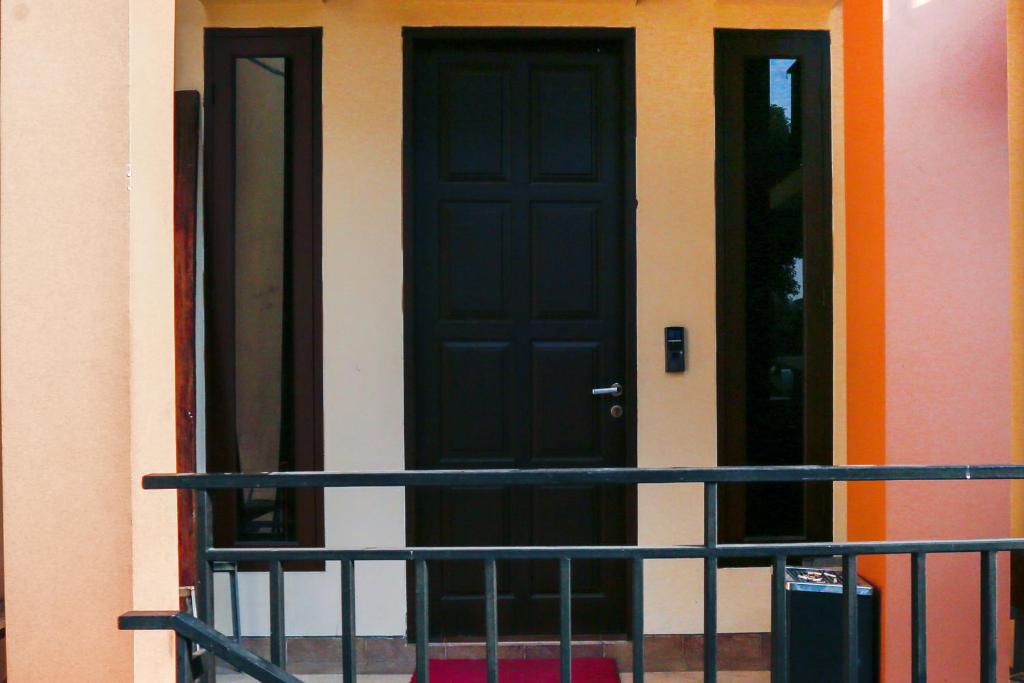 Balkón nebo terasa v ubytování SUPER OYO 3109 Point Inn