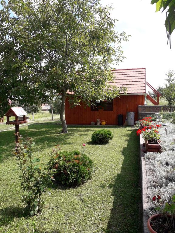 Zahrada ubytování Mátyás Apartman