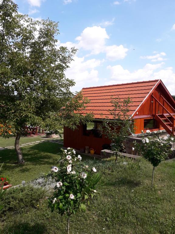 Zahrada ubytování Mátyás Apartman