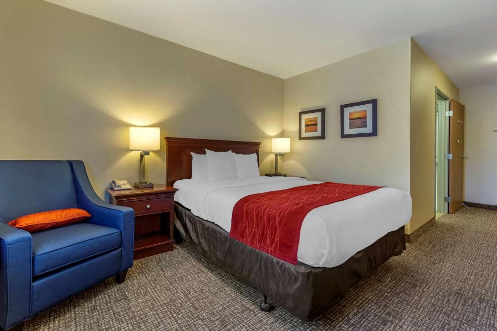 Postel nebo postele na pokoji v ubytování Comfort Inn Kennewick Richland