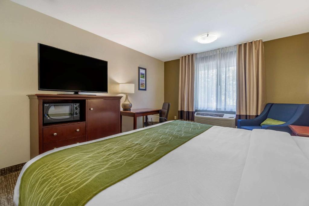 Postel nebo postele na pokoji v ubytování Comfort Inn Kennewick Richland