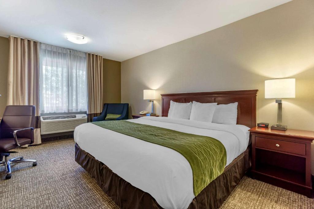 Postel nebo postele na pokoji v ubytování Comfort Inn Kennewick Richland