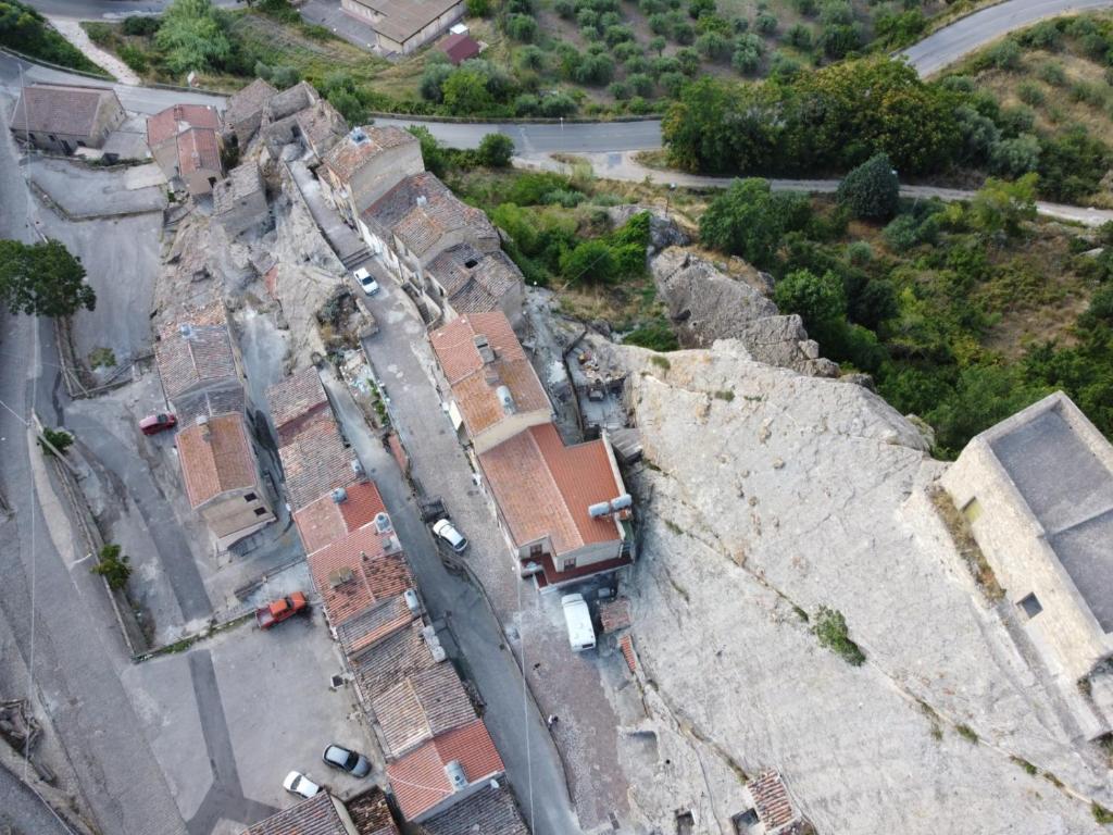 Vista aerea di Rifugio Porta Nord