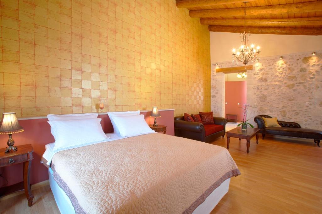Postel nebo postele na pokoji v ubytování Casa Moazzo Suites and Apartments