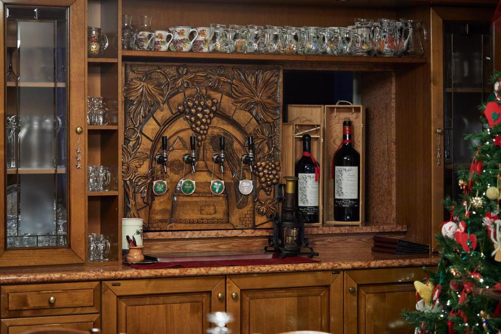 Lounge nebo bar v ubytování ALBERGO EUROPA