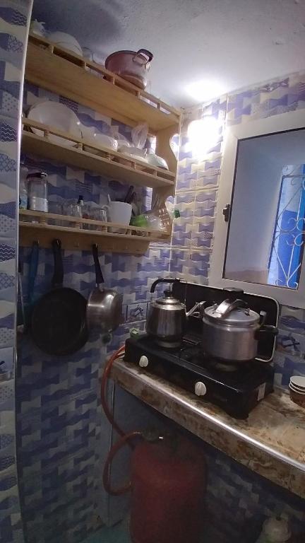 Una cocina o zona de cocina en Casa Lotfi