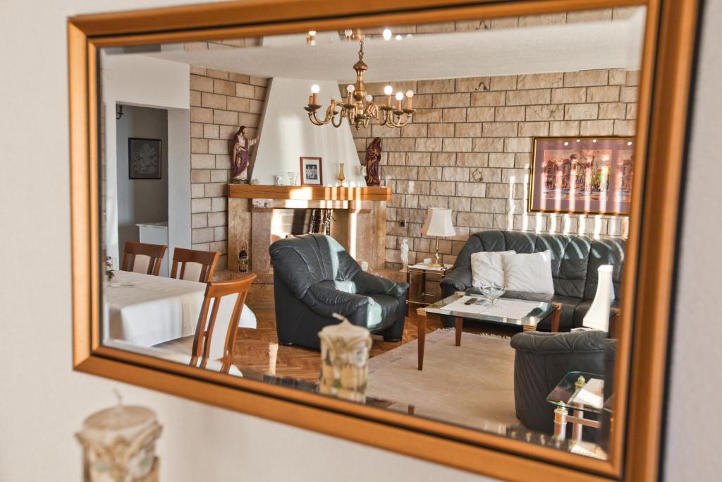 Posezení v ubytování House Bilic
