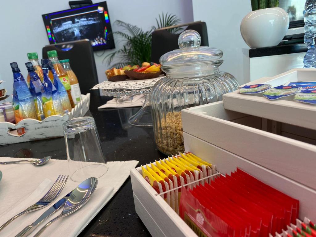 Jedlo v ubytovaní bed & breakfast alebo blízkom okolí