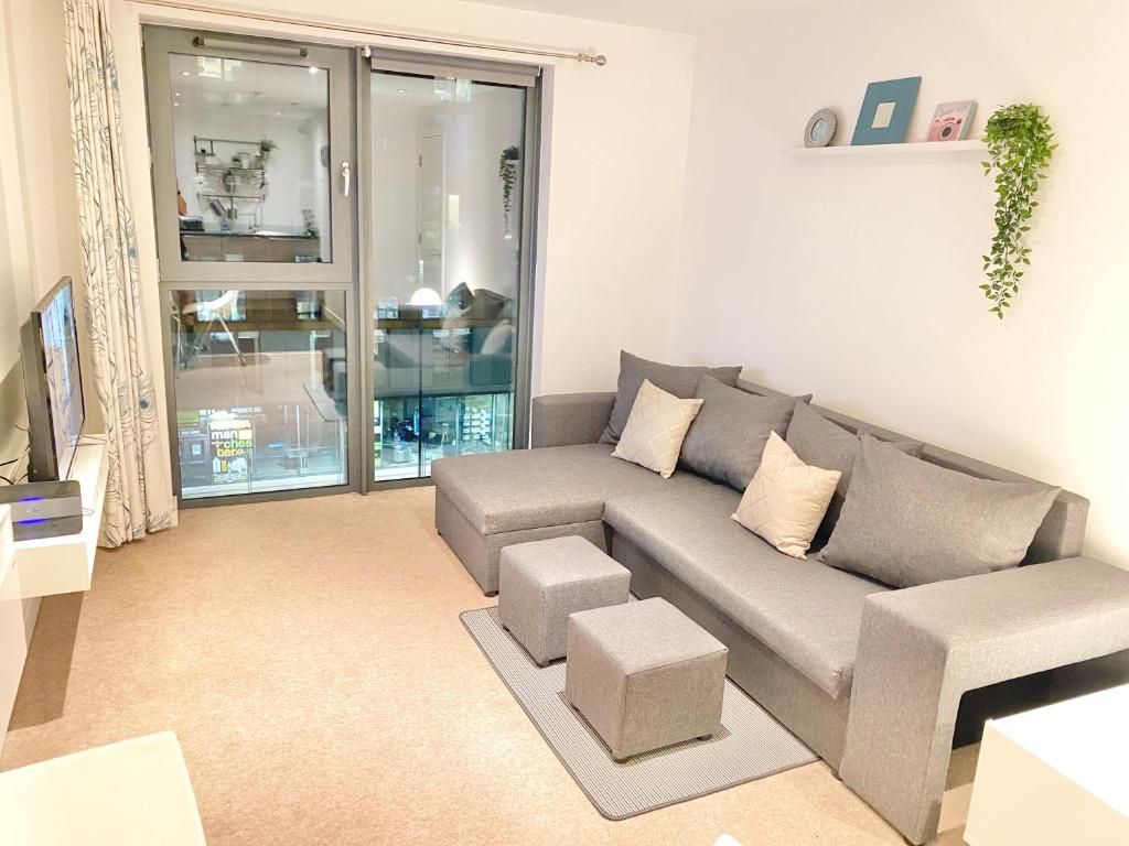 Stylish Manchester city centre apartment 2 bedroom with free parking